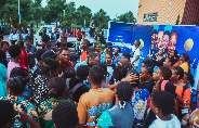 Crowd at the Beyond UNIBEN outreach